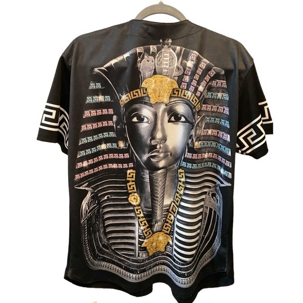 Versace Inspired Black Jersey